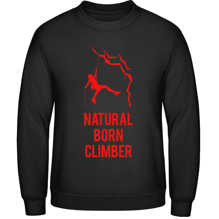 Natural Born Climber Felpa contain pic