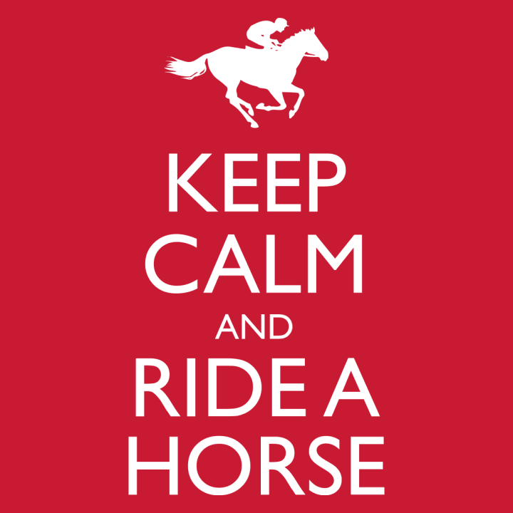 Keep Calm And Ride a Horse T-shirt til kvinder 0 image
