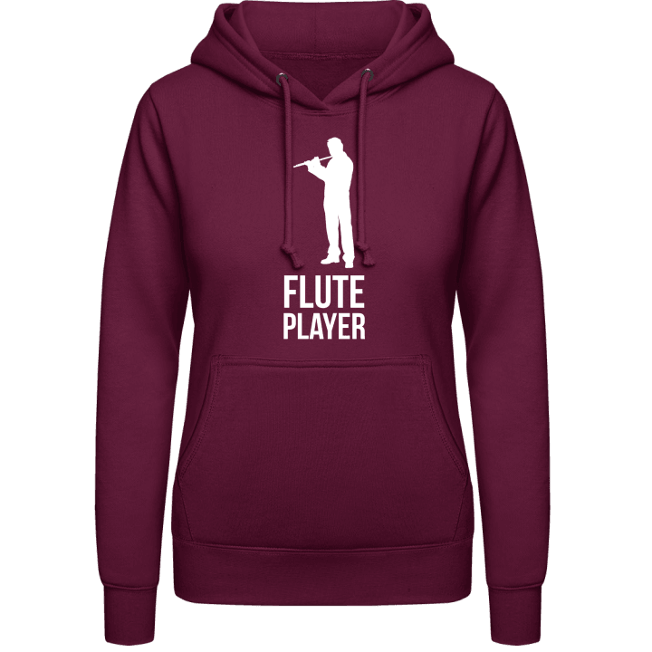 Flutist Felpa con cappuccio da donna contain pic