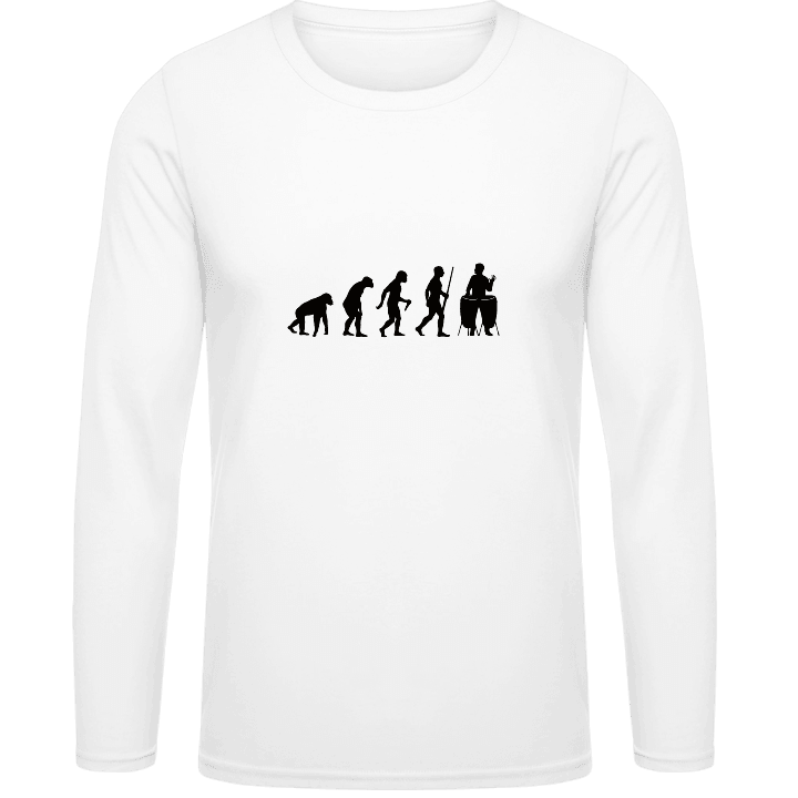 Percussionist Evolution T-shirt à manches longues contain pic