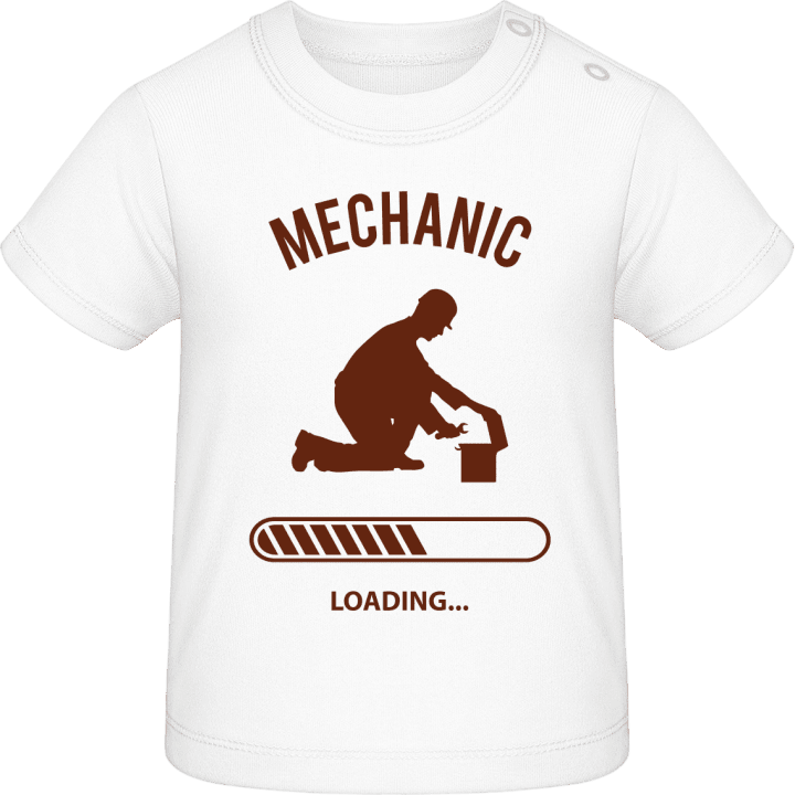 Mechanic Loading Baby T-skjorte contain pic