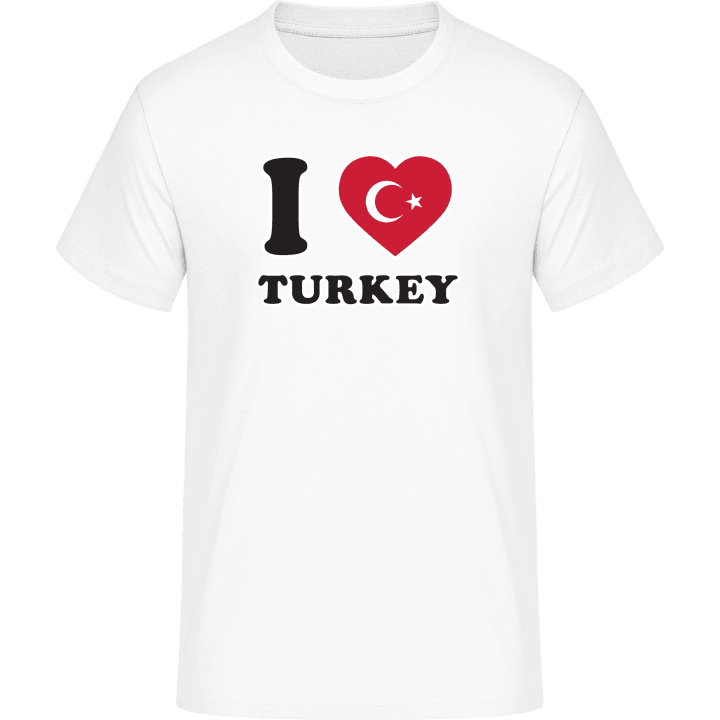 I Love Turkey Fan T-Shirt contain pic