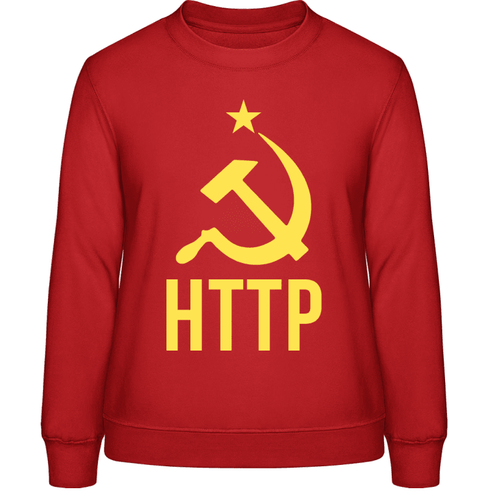 HTTP Frauen Sweatshirt contain pic