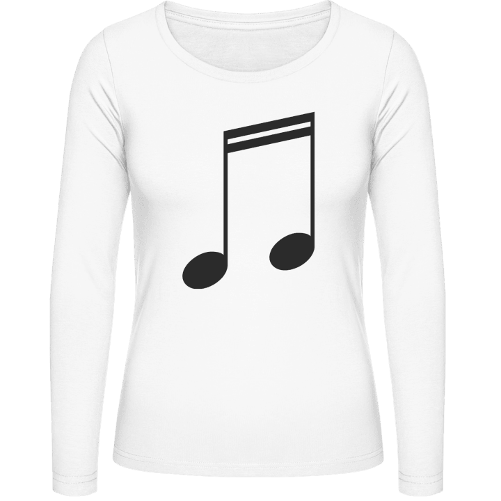 Music Notes Harmony Langermet skjorte for kvinner contain pic