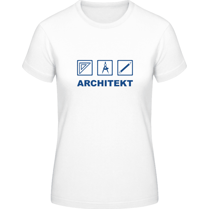 Architekt T-shirt för kvinnor contain pic