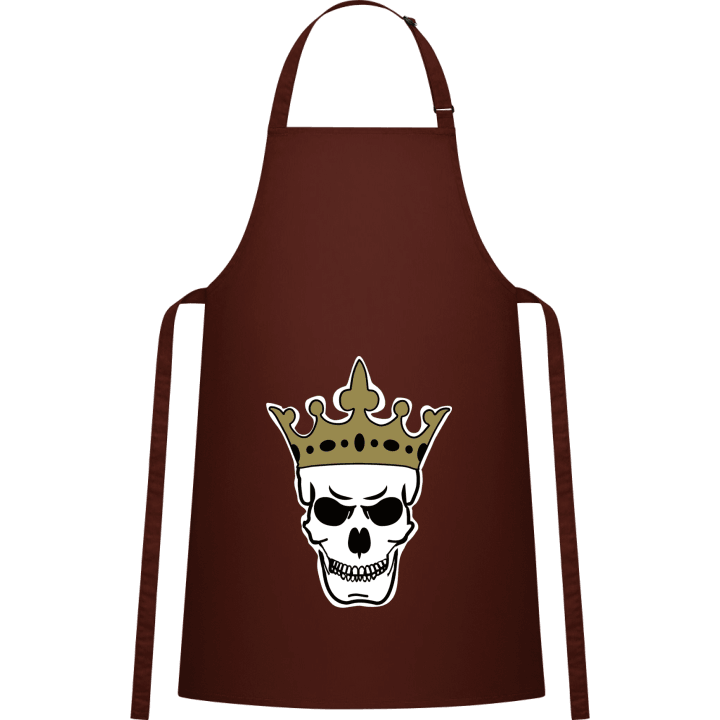 King Skull with Crown Kitchen Apron 0 image