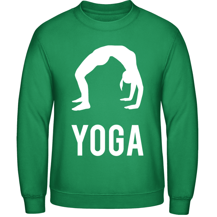 Yoga Scene Sweatshirt contain pic