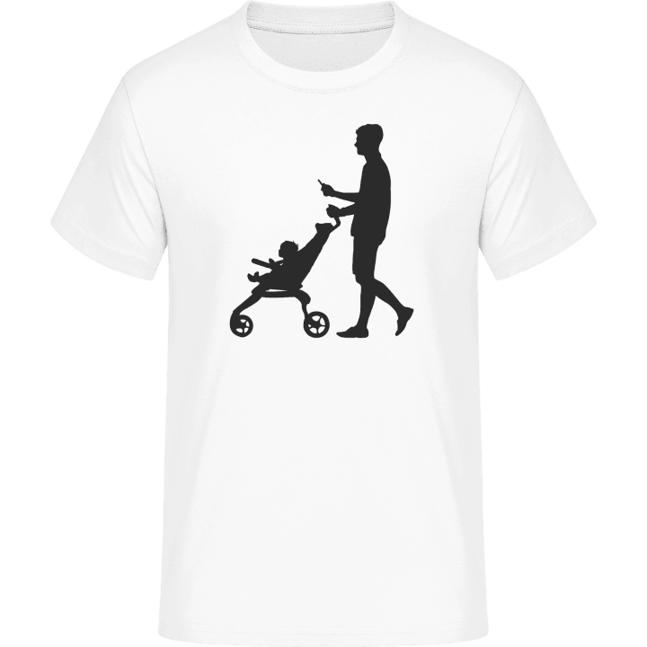 The Walking Dad Silhouette Camiseta 0 image
