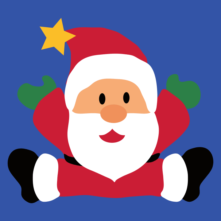 Cute Santa Claus Naisten pitkähihainen paita 0 image