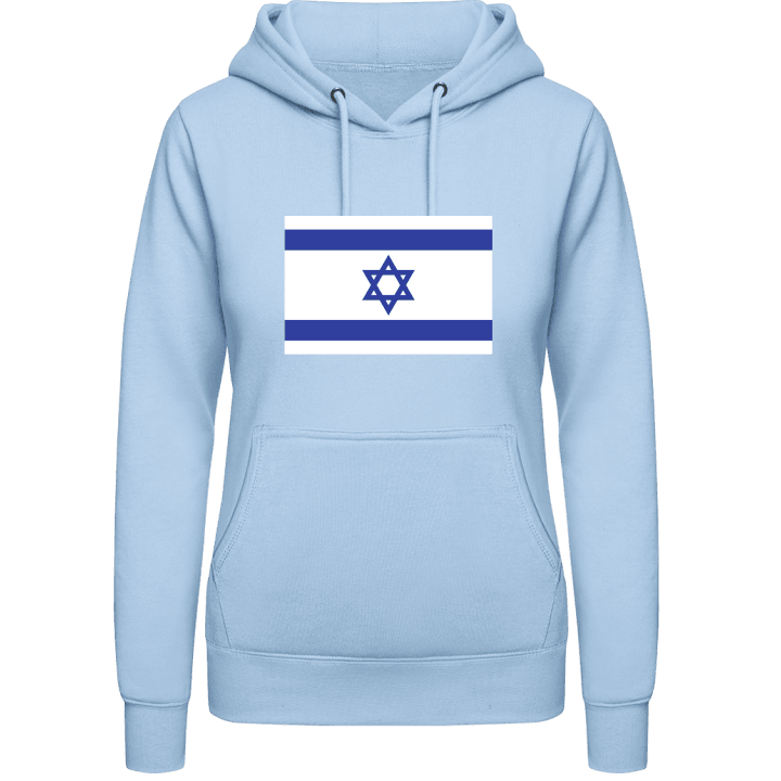 Israel Flag Felpa con cappuccio da donna contain pic
