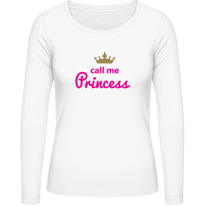 Call me Princess Vrouwen Lange Mouw Shirt 0 image