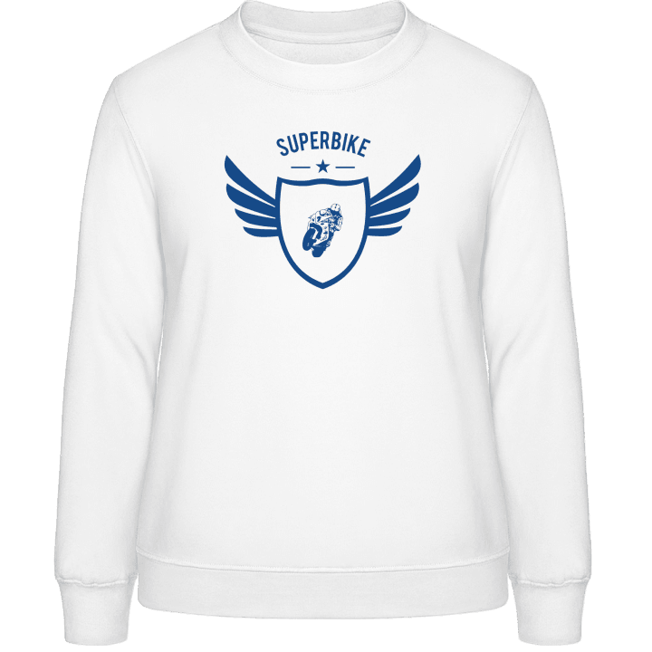 Superbike Winged Sweatshirt för kvinnor contain pic
