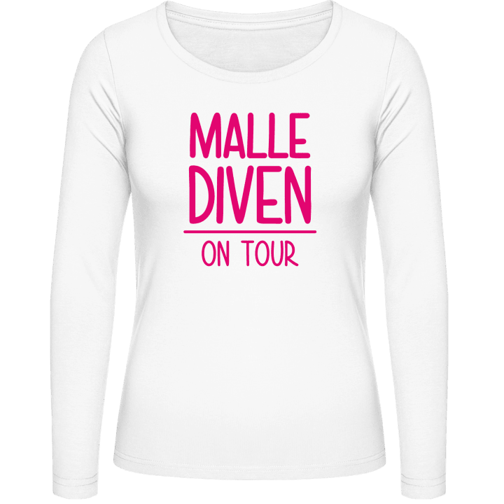 Malle Diven on Tour Women long Sleeve Shirt 0 image