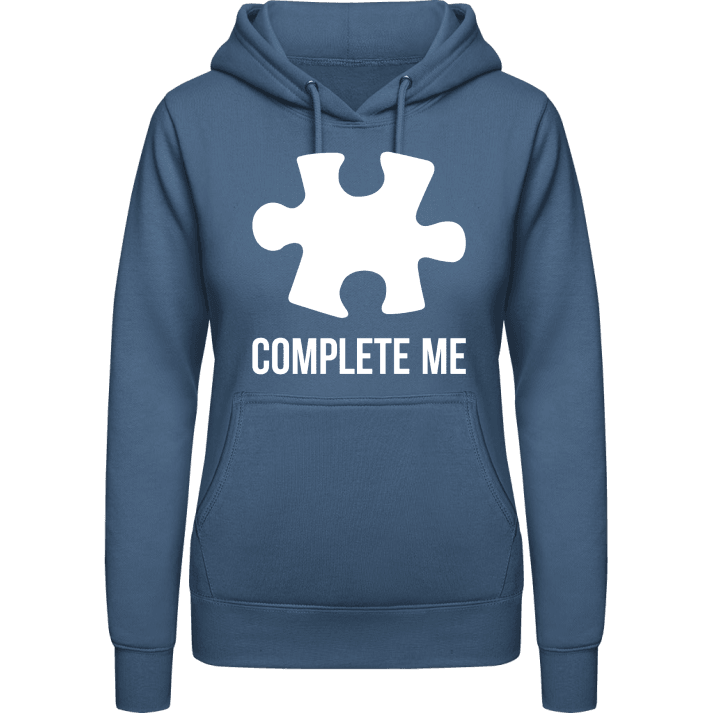 Complete Me Puzzle Women Hoodie contain pic