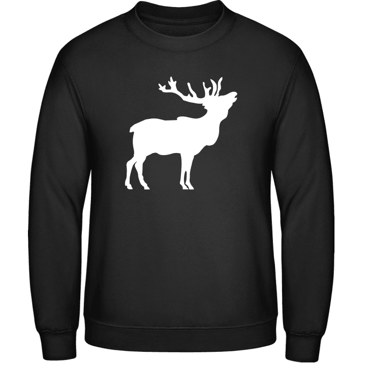 Stag Deer Illustration Sweatshirt 0 image