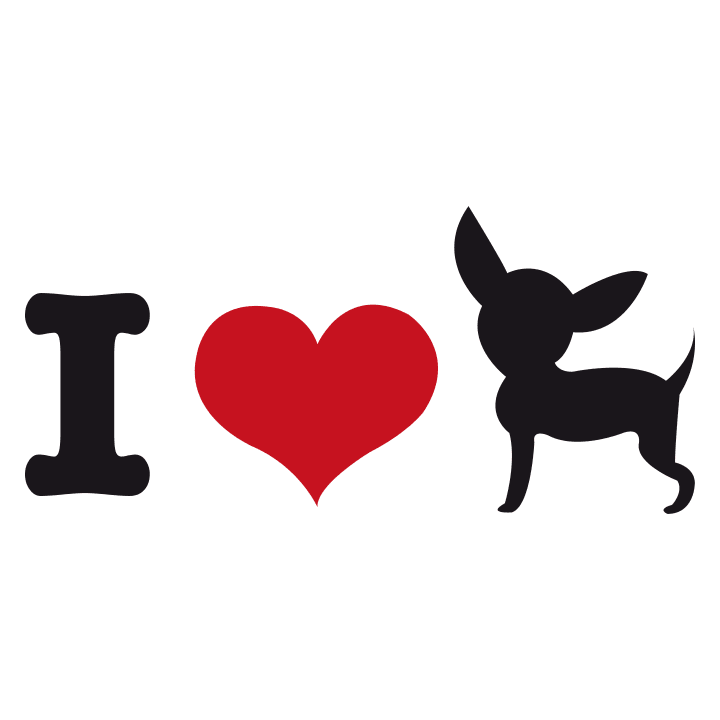 I Love Chihuahua Frauen Kapuzenpulli 0 image