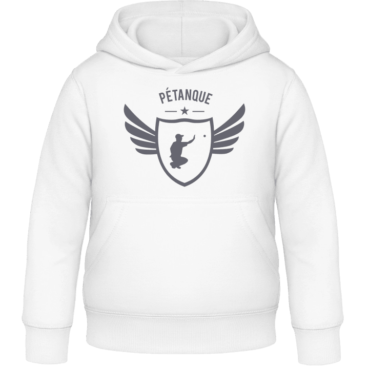 Pétanque Winged Kids Hoodie contain pic