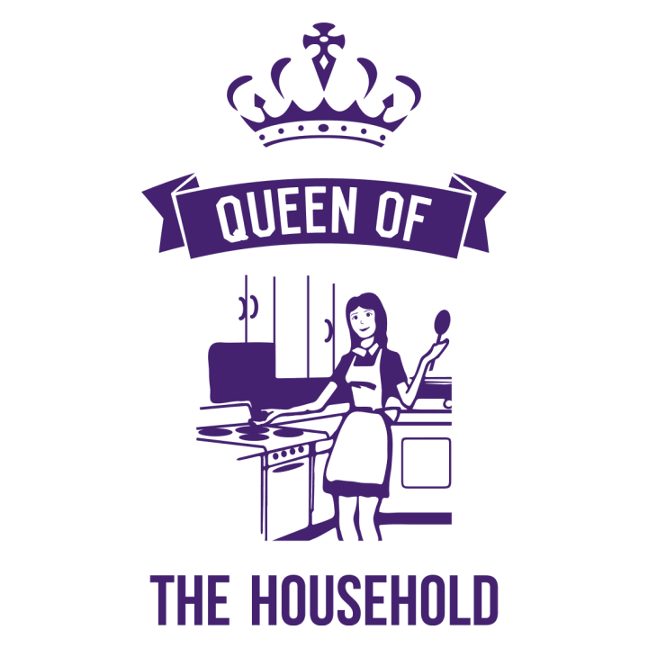 Queen Of Household Hoodie för kvinnor 0 image