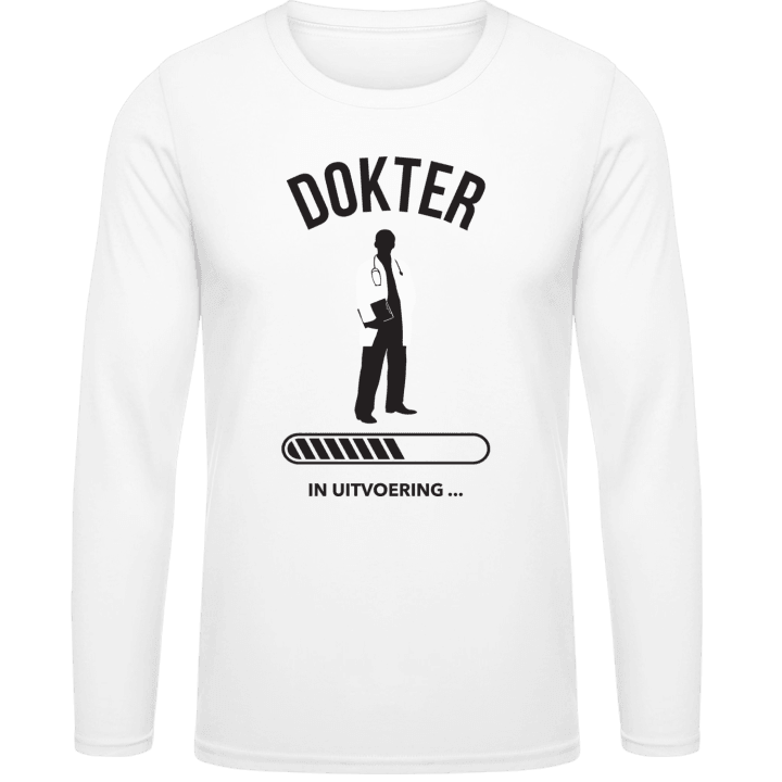 Dokter Silhouette Long Sleeve Shirt contain pic