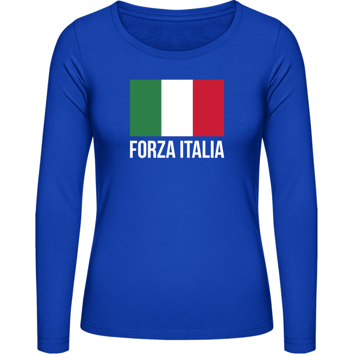 Forza Italia Kvinnor långärmad skjorta contain pic