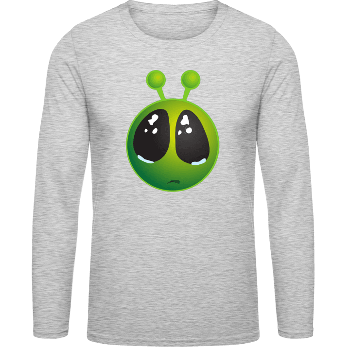 Alien Smiley Shirt met lange mouwen contain pic
