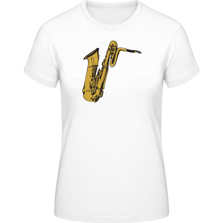 saxofoon Vrouwen T-shirt contain pic