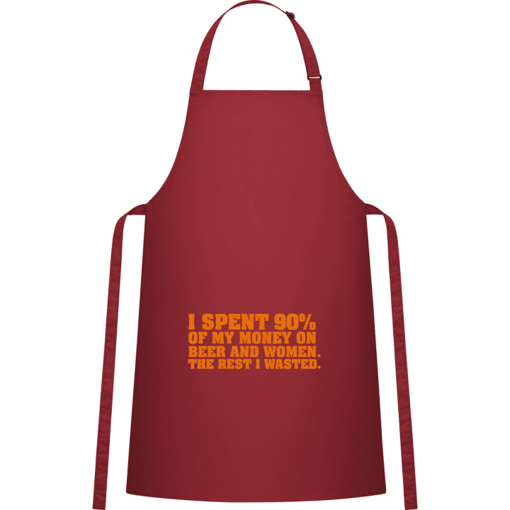 I Spent 90 Of My Money On Beer Kitchen Apron contain pic