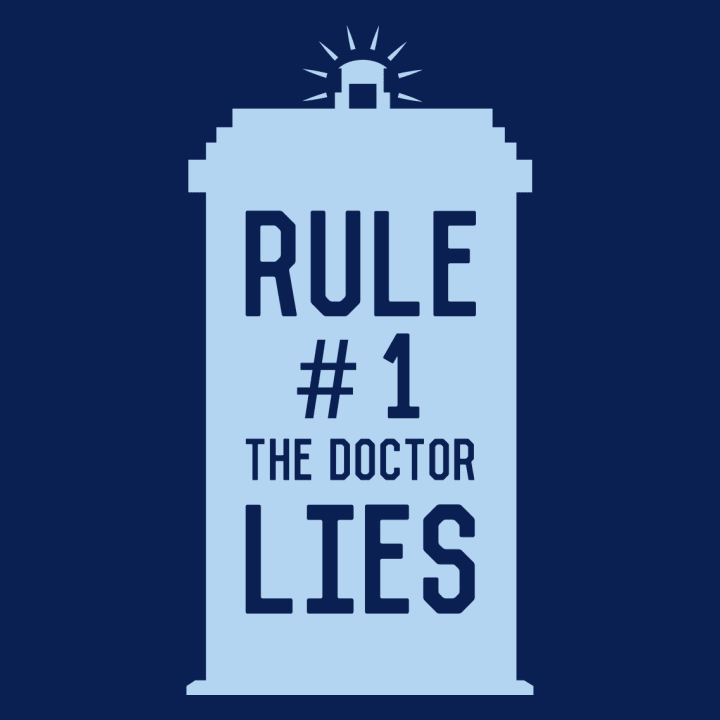 Rule 1 The Doctor Lies Stofftasche 0 image