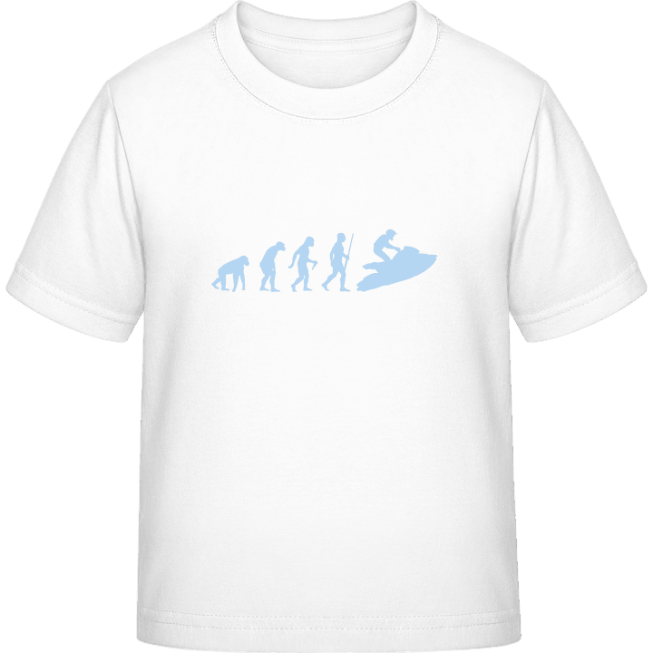 Jet Ski Evolution T-skjorte for barn contain pic