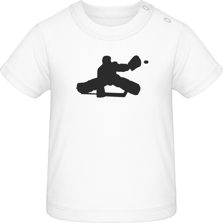 Ice Hockey Keeper Baby T-skjorte 0 image