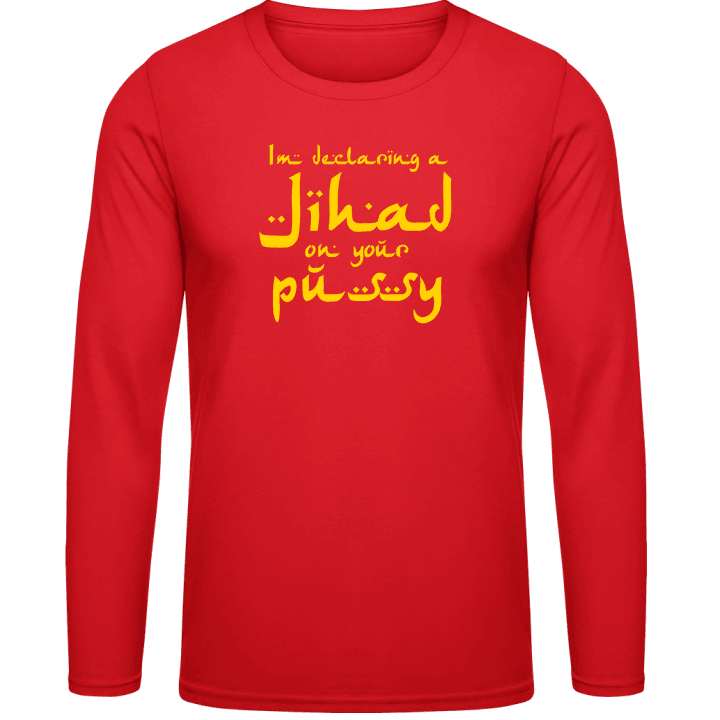 Jihad On Your Pussy Langarmshirt contain pic