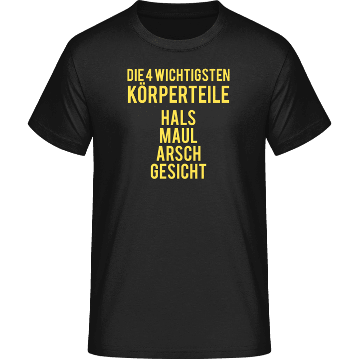 Hals Maul Arsch Gesicht T-Shirt 0 image