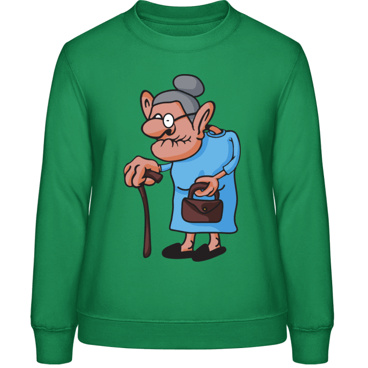Grandma Comic Senior Frauen Sweatshirt contain pic