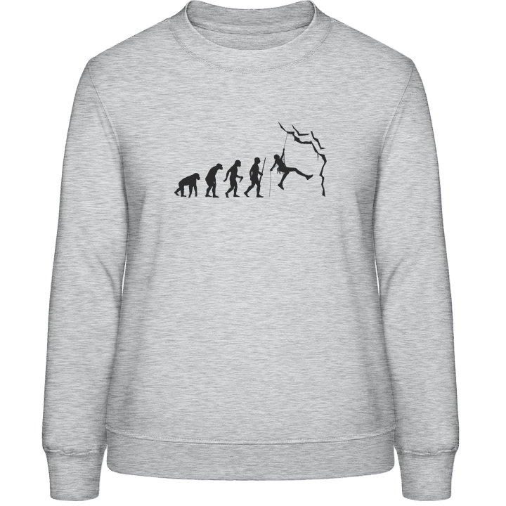 Climbing Evolution Sweatshirt för kvinnor contain pic