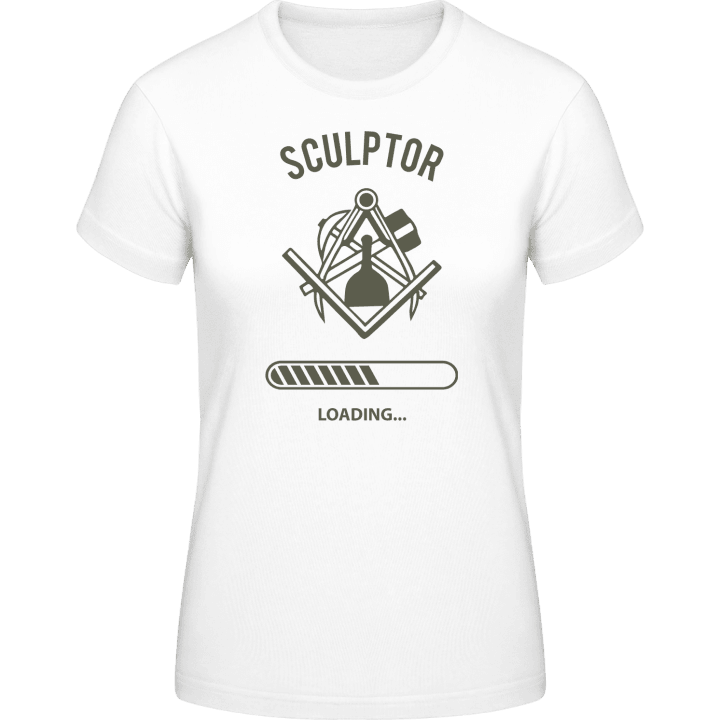Sculptor Loading Women T-Shirt contain pic