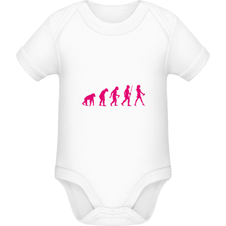 Woman Evolution Baby romper kostym contain pic