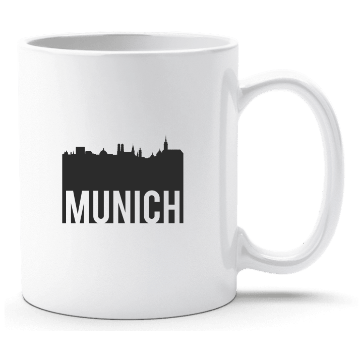 Munich Skyline Taza contain pic