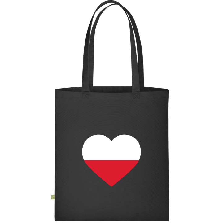 Poland Heart Flag Stofftasche contain pic