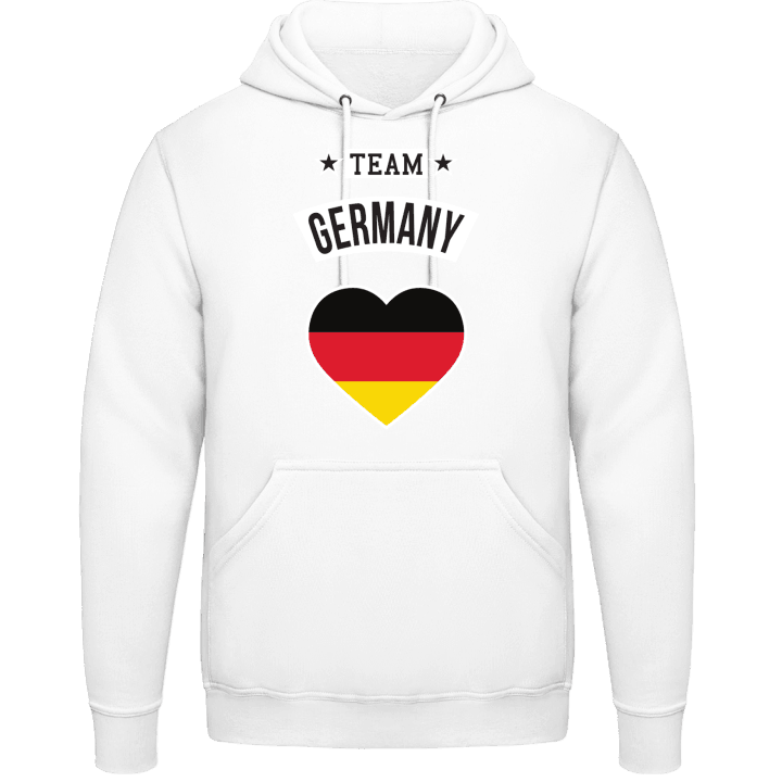 Team Germany Heart Felpa con cappuccio contain pic