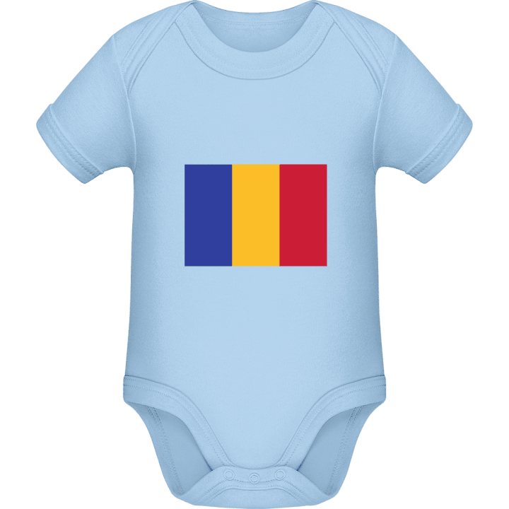 Romania Flag Baby romper kostym contain pic