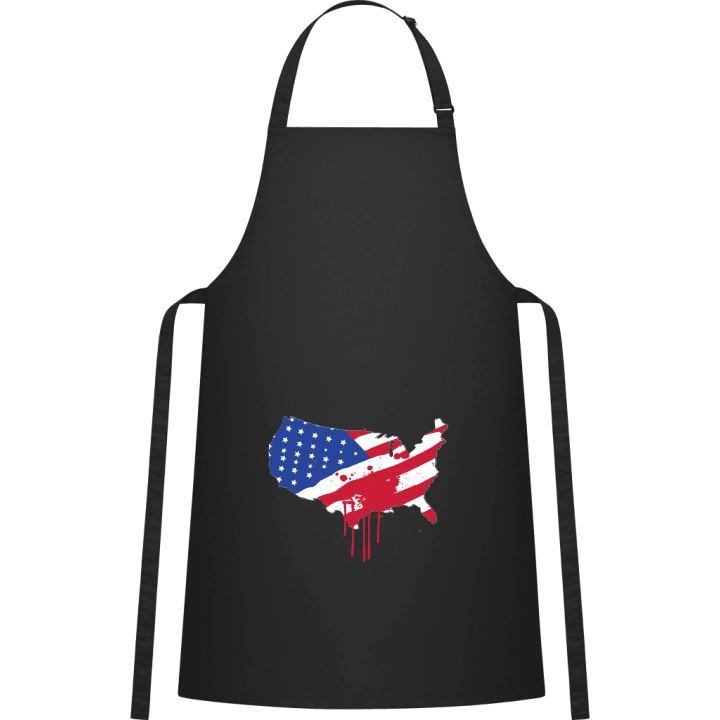 Bloody USA Map Förkläde för matlagning contain pic