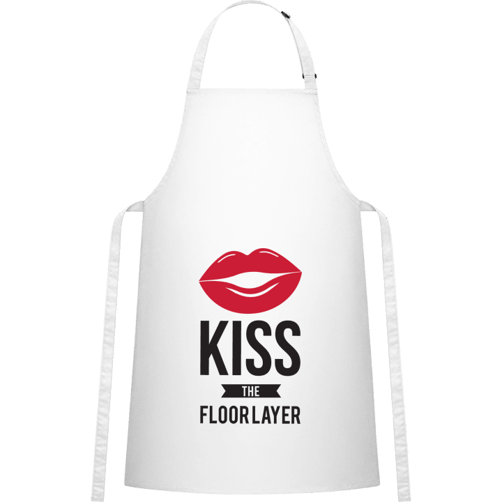 Kiss The Floor Layer Kitchen Apron contain pic