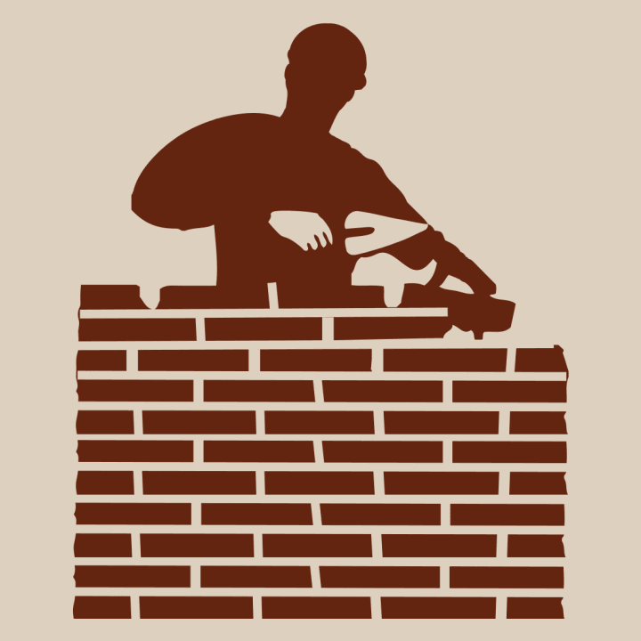 Bricklayer at Work Stoffpose 0 image
