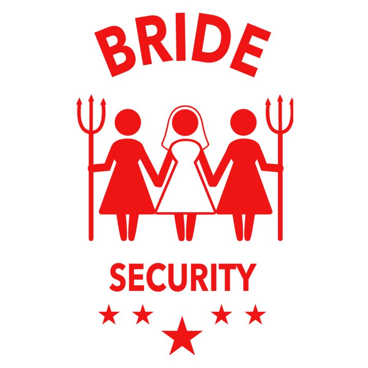 Bride Security Forks Hoodie för kvinnor 0 image
