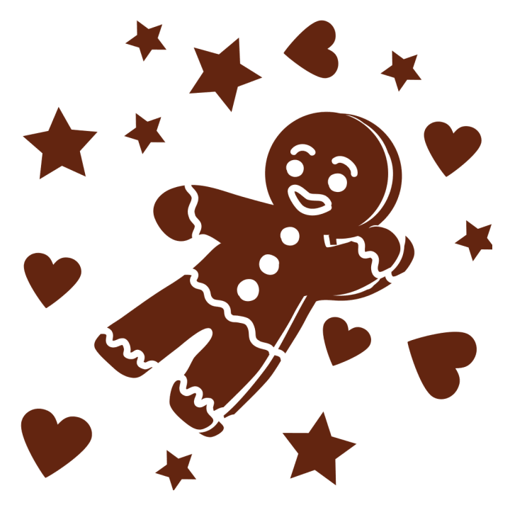 Gingerbread Man Comic Huvtröja 0 image