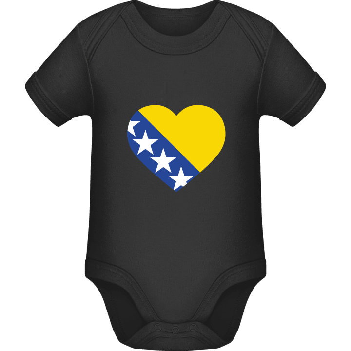 Bosnia Heart Baby romper kostym contain pic