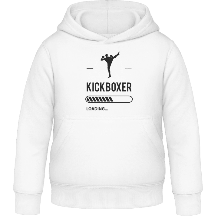 Kickboxer Loading Felpa con cappuccio per bambini contain pic