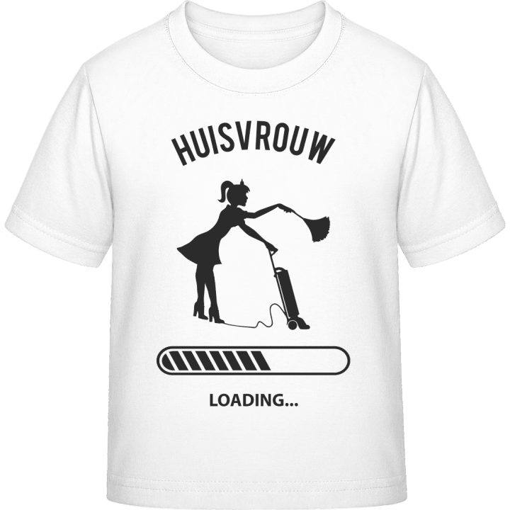 Huisvrouw loading T-shirt pour enfants contain pic