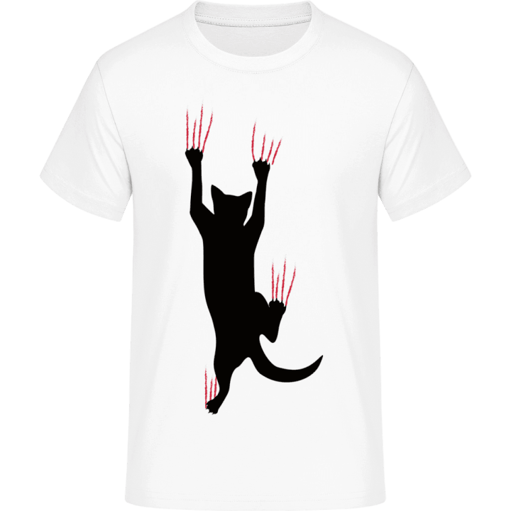 Cat Climbing T-Shirt 0 image