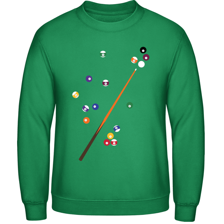 Billiards Illustration Sweatshirt contain pic